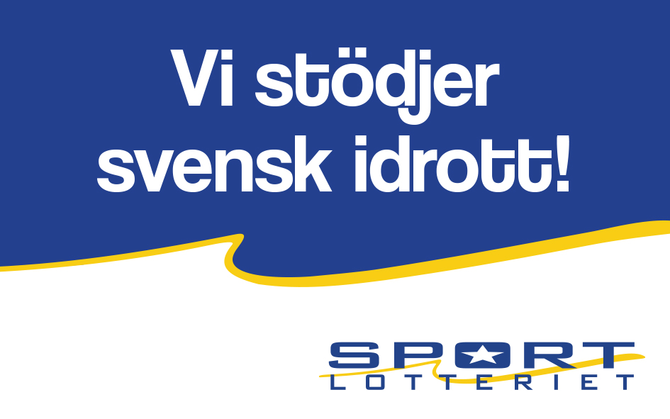 Vi stödjer svensk idrott!